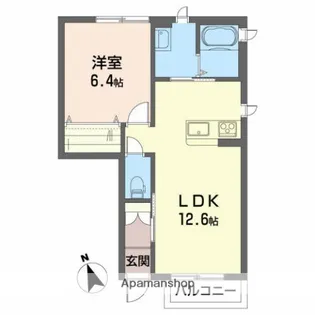 ドルチェⅠ【1階】の間取り