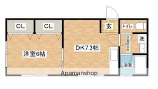 フェニックス・ヒロ【2階】の間取り