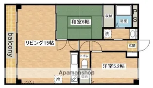 白金マンション【2階】の間取り