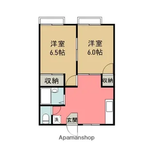 サンハイム【205号室】の間取り