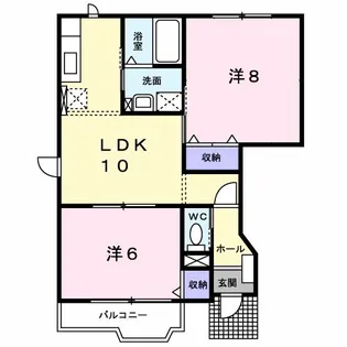 ファミリー【1階】の間取り