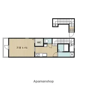 キャッスル渡部Ⅱ【2階】の間取り