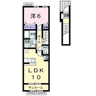 プログレス【2階】の間取り