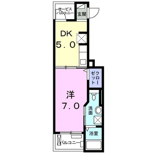 海【2階】の間取り
