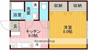 ピュアハウス【1階】の間取り