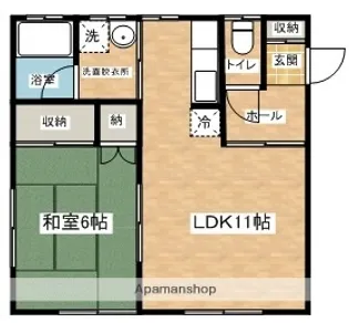 コーポラスYOU【2階】の間取り