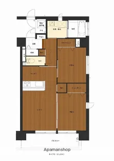 シェフィールド【603号室】の間取り