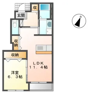 ストーリー【1階】の間取り