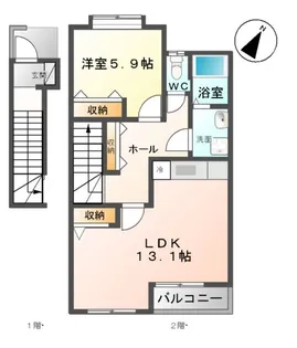 アドニス グランディ【2階】の間取り