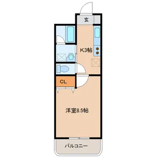 宮城県多賀城市留ケ谷2丁目【マンション】の間取り
