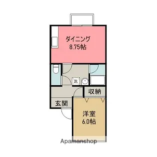 マリンサンセット【2階】の間取り