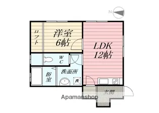 シオン秋田(北の丸)【1階】の間取り