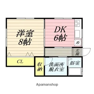 トム大門先【1階】の間取り