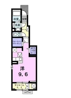 アネモスA【1階】の間取り