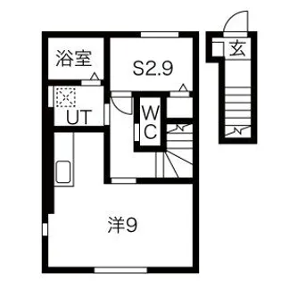 ポミエ【2階】の間取り