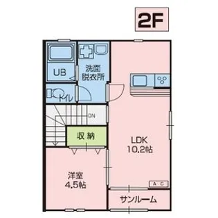 LUCIA鬼柳 C棟【2階】の間取り