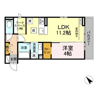 GRAN CIEL【1階】の間取り