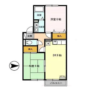 コンジェ【1階】の間取り