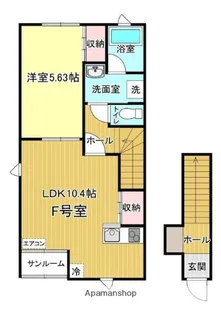 CLAUDIA Ⅱ【2階】の間取り