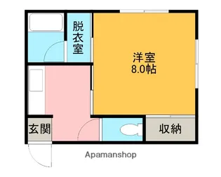 メゾンド・カルム【202号室】の間取り