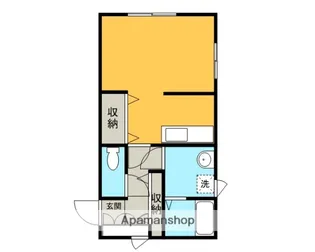 B−POSH【205号室】の間取り