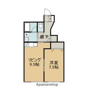 スターヒルズ【102号室】の間取り
