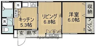 メゾン・ド・シャルム【2階】の間取り