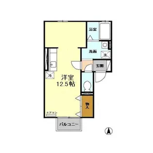 セジュールブリエ【1階】の間取り