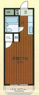 メゾン・ド・セドール【9階】の間取り