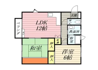 AMハイツ【1階】の間取り