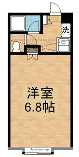 グリーンハウスB【2階】の間取り