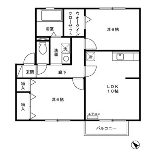 ステラ Ⅰ【2階】の間取り