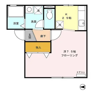 メゾン総社【2階】の間取り