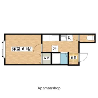 ロイヤル健【1階】の間取り