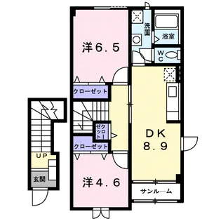 サン・ベルデ【2階】の間取り