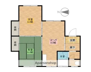 ファミリースペース21【1階】の間取り