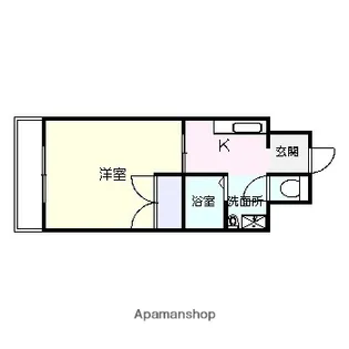 アメニティハウス110【4階】の間取り