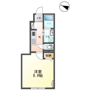 ゲヴァントハウス3【1階】の間取り