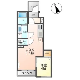 ルナ・ピエーナ【1階】の間取り