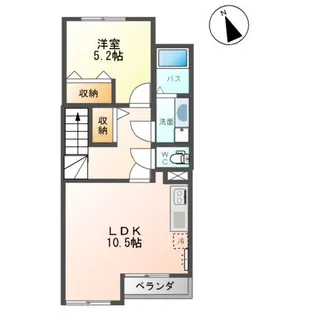 ルナ・ピエーナ【2階】の間取り