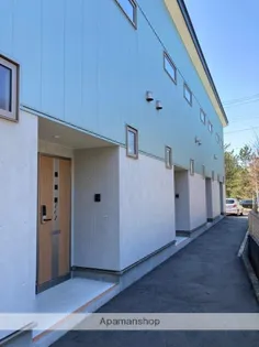 秋田県秋田市手形字大沢【アパート】の外観