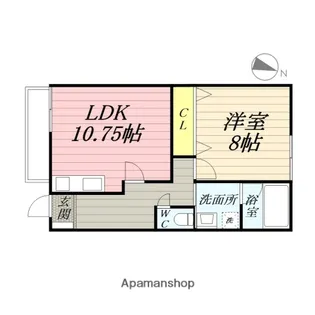 インマイライフ【1階】の間取り