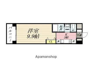 E−環境秋田ビル【501号室】の間取り