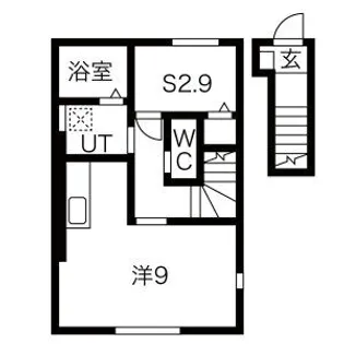 ポミエ【2階】の間取り