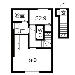 ポミエ【2階】の間取り