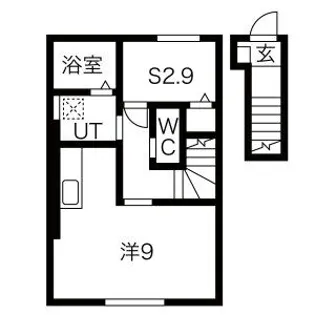ポミエ【2階】の間取り