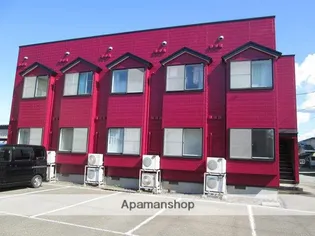 秋田県潟上市天王字追分西【アパート】の外観