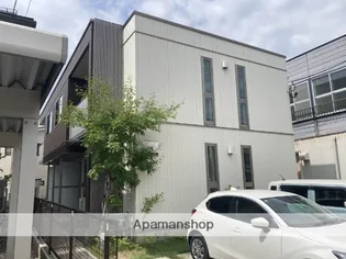 秋田県秋田市手形からみでん【アパート】の外観