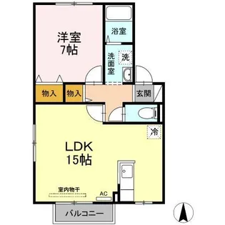 プレステージ・Ⅰ【2階】の間取り
