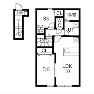 アリトピア【2階】の間取り